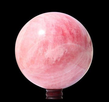 Reuzenroze kwarts - monumentale 23,17 kg verzamelingsbol -