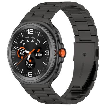 DrPhone Elite No-Gap RVS Horlogeband – Metalen Drie-Link, Handtassen en Accessoires, Smartwatches, Verzenden, Nieuw