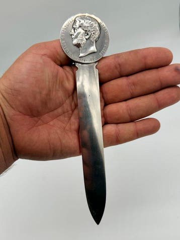 Christofle - Briefopener - Verzilverd, Antiquités & Art