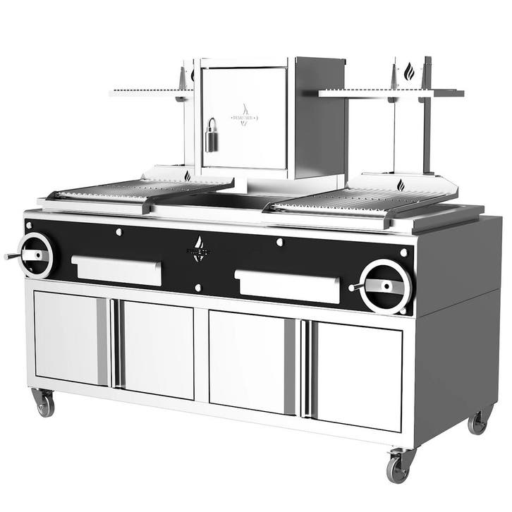 Houtskoolgrill | PARRILLA F | Oppervlak 1000x620 |, Articles professionnels, Horeca | Équipement de cuisine, Envoi