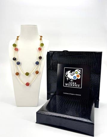 collier Murano - Collier - Collier Murano, Antiquités & Art