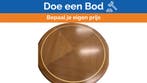 Bieden: Ferretti Teak Round Table Blade High, Ophalen of Verzenden
