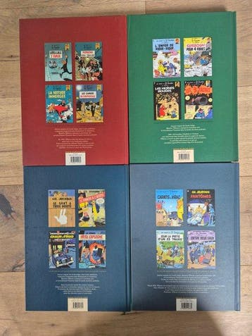 Gil Jourdan - Intégrale T1 à T4 - Série complète - 4x C - 4, Livres