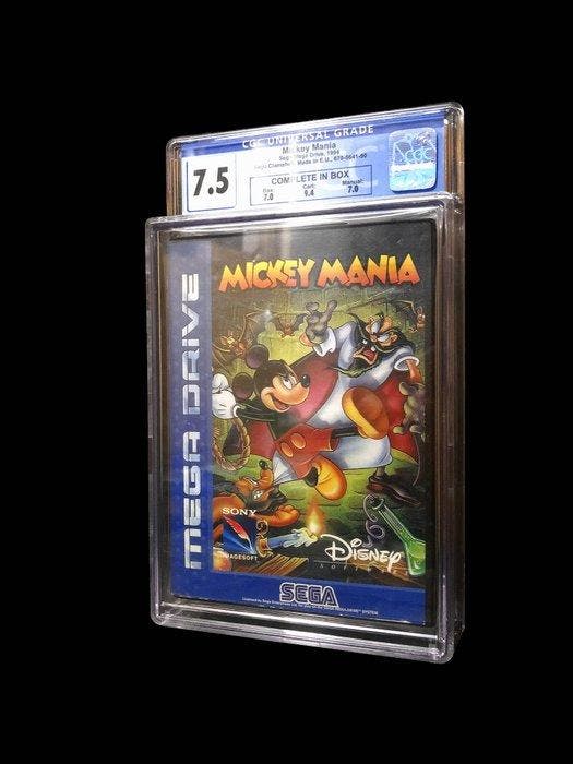 Sega - Mega Drive - Mickey Mania - 1994 (CIB 7.5) CGC - Sega, Games en Spelcomputers, Spelcomputers | Overige Accessoires