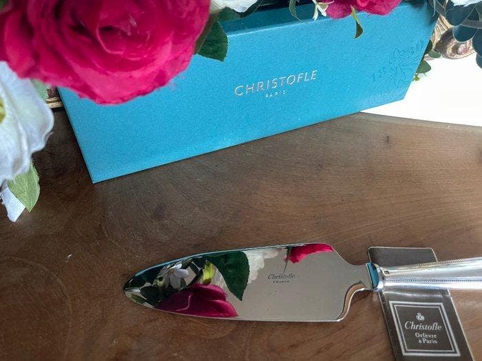 Christofle - Gebakschep - Parelsmodel - Geplateerd met, Antiek en Kunst, Antiek | Meubels | Tafels