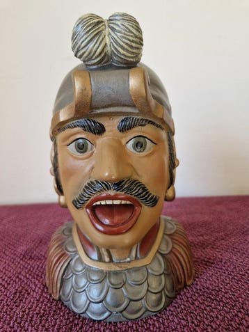 sculptuur, intec gaper nr 40 - 20 cm - gemalen natuursteen, Antiek en Kunst