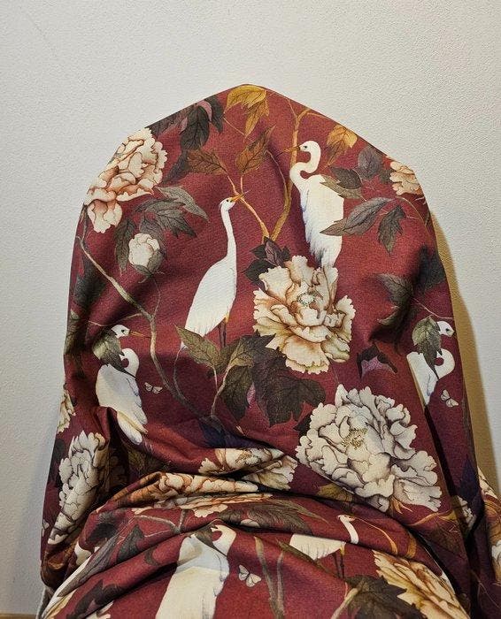 Exclusieve Art Nouveau-stof met Aironi - Oosters ontwerp,, Antiquités & Art, Tapis & Textile