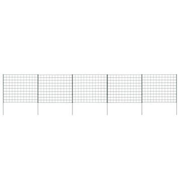 vidaXL Schuttingset 77,5x64 cm groen, Verzenden, Nieuw