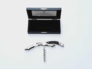Laguiole - Corkscrew - Black Ebony Wood - style de -, Antiek en Kunst