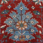 Afghan, Grote handgeknoopte traditionele Heriz tapijt Uniek, Nieuw