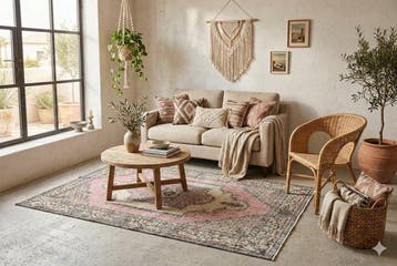 Bohème vintage - Tapis - 200 cm - 115 cm - avec certificat, Nieuw