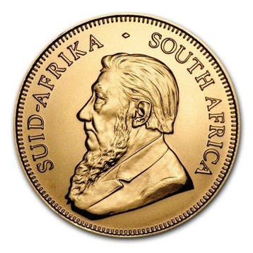 Zuid-Afrika. 2021 1/10 oz Gold Krugerrand Coin BU (Random, Timbres & Monnaies, Métaux nobles & Lingots