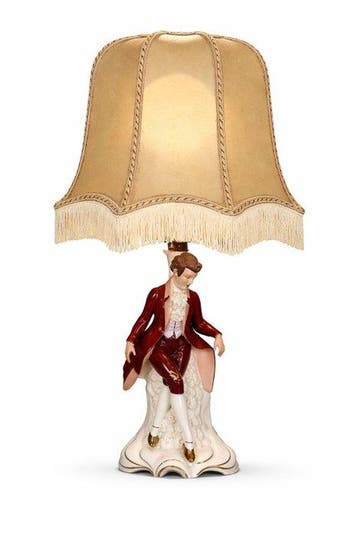 Dresden - Lamp - Porselein