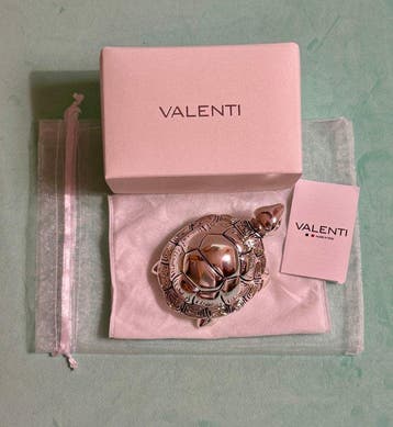 Valenti & Co Argenti - Beeldje - Happy TURTLE - 925 zilver