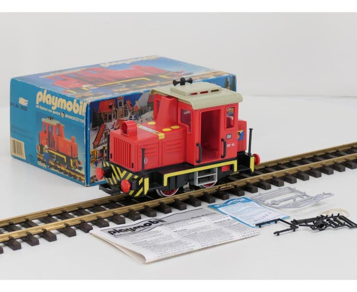 Playmobil 4050 Zirkus Rangierlok (Diesel locomotief), Hobby & Loisirs créatifs, Trains miniatures | Échelles Autre, Enlèvement ou Envoi
