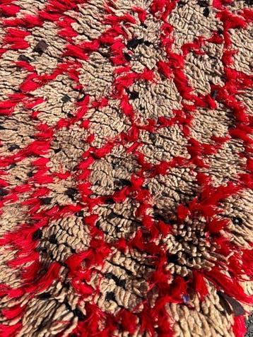 Beni Ouarain – Vintage Moroccan Red Berber Runner - Berber -