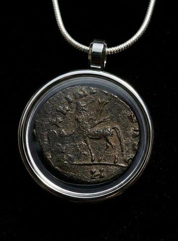 Oud-Romeins, Keizerrijk Zilver Munthanger - Antoniniano