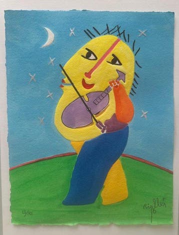 Ripollés (1932) - Músico en la noche