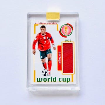 Custom Card Cristiano Ronaldo - Limited Edition /50 - Signed