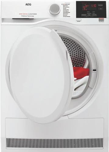 AEG T6DB72GP - Condensdroger - 7 kg - Vochtsensor - 66 dB -, Ophalen of Verzenden, Nieuw