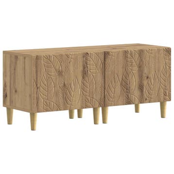 vidaXL Tv-meubel Artisanaal eiken Bewerkt hout, Huis en Inrichting, Verzenden, Nieuw