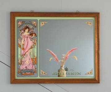 Moët & Chandon - Aspell Saggers & Co. Ltd. - Miroir mural-