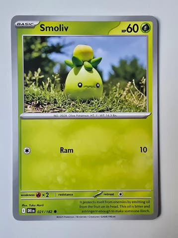 SMOLIV (DESTINED RIVALS 021/182) (TRADING CARD), Gebruikt