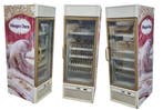 Vitrine congélateur 355L – porte vitrée LED, Congélateur