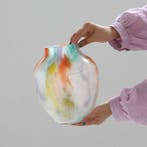 Cloudnola - Vase - Ensemble de 2 vases en verre soufflé à la