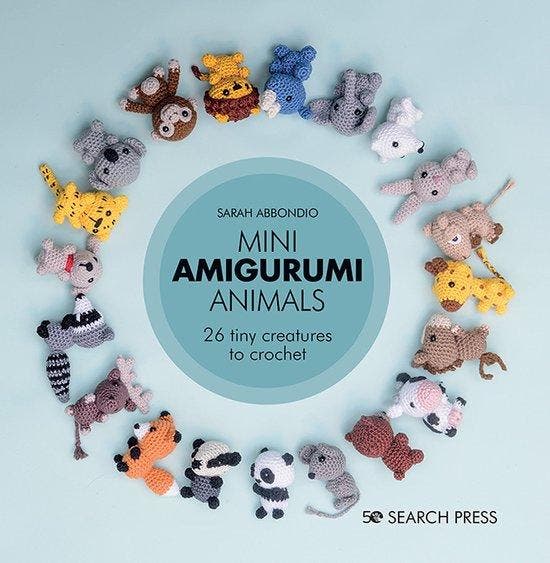 Mini Amigurumi Animals 9781782219163 Sarah Abbondio, Boeken, Taal | Engels, Zo goed als nieuw, Verzenden