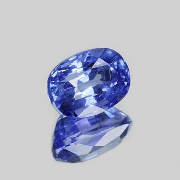 Zonder minimumprijs - 1 pcs Blauw Saffier - 1.24 ct -, Nieuw