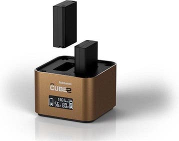 HÃ¤hnel ProCube2 - Professionele dubbellader voor Olympus., Verzenden, Nieuw