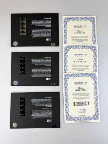 Iron Man – Rare Trilogy Set of 3 Mounted 35mm Film Cells –, Verzamelen, Nieuw