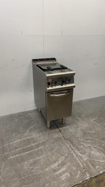 Friteuse Baron en acier inoxydable 2 x 10 litres 9,4 kW GAZ, Verzenden