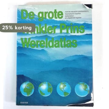 Grote Winkler Prins wereldatlas 9789010061072, Boeken, Verzenden, Gelezen