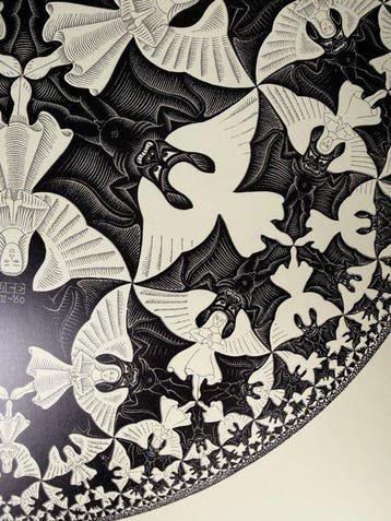 M.C. Escher (1898-1972) - Anges et Démons