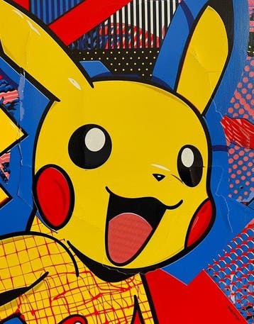 Giuliart2025 - Lot of 4 canvas - POP -KHACU #2, Nieuw