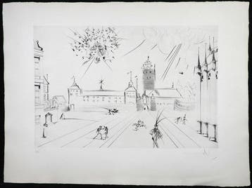 Salvador Dali (1904-1989) - Stockholms Slott, Antiek en Kunst