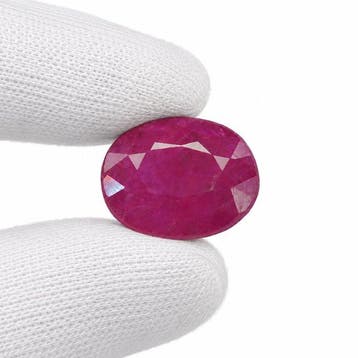 Zonder minimumprijs - 1 pcs Rood Robijn - 3.45 ct -, Handtassen en Accessoires, Nieuw