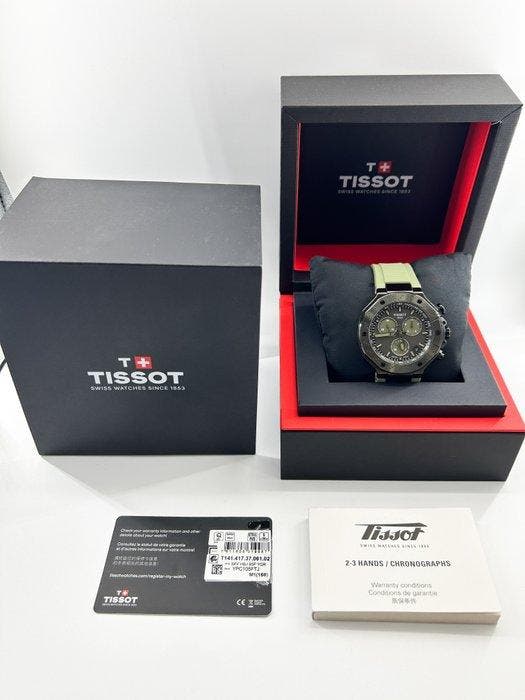 Tissot - T-Race - Zonder minimumprijs - T141.417.37.061.02 -, Bijoux, Sacs & Beauté, Montres | Hommes