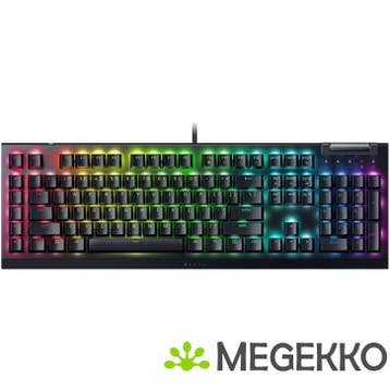 Razer BlackWidow V4 X Zwart - Razer Yellow, Verzenden