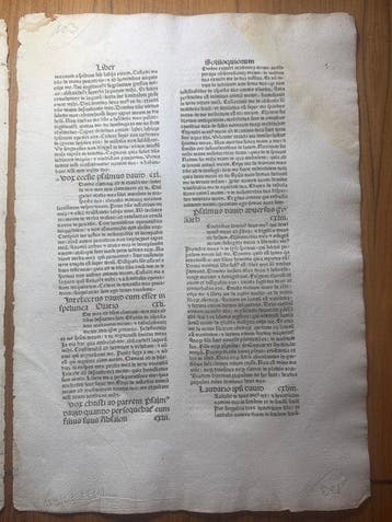 Johann Zainer, Ulm, 29 January 1480 - Two Original Incunable