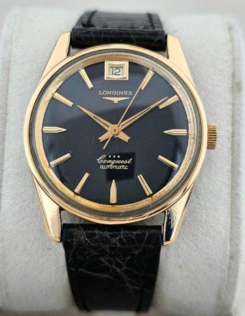 Longines - Conquest Rose Gold Cap - Sans prix de réserve -