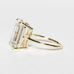 Verlovingsring - 14 karaat Geel goud - 8.14ct. tw. Diamant