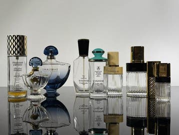 Parfumfles (14) - Glas, Metaal, Antiek en Kunst