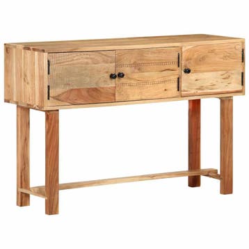 vidaXL Dressoir 115x35x75 cm massief acaciahout, Verzenden, Nieuw