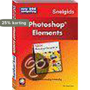 SNELGIDS PHOTOSHOP ELEMENTS 9789045631998 Dré Holthuijsen, Verzenden, Zo goed als nieuw, Dré Holthuijsen
