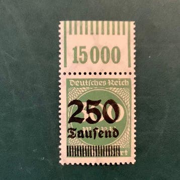 Duitse Rijk 1923 - 250.000 Mark met OR Muster en
