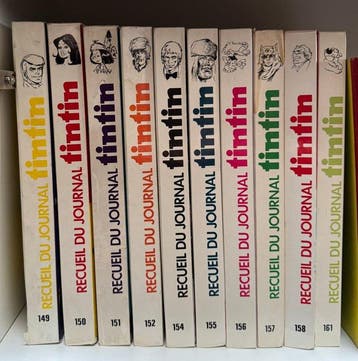 Tintin (magazine) - 47 Album - EO - 1973/1983, Boeken, Nieuw