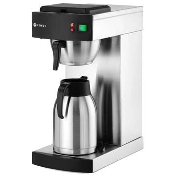 Koffiezetapparaat | DRIP | RVS/Zwart | Enkel | 2L |, Verzenden